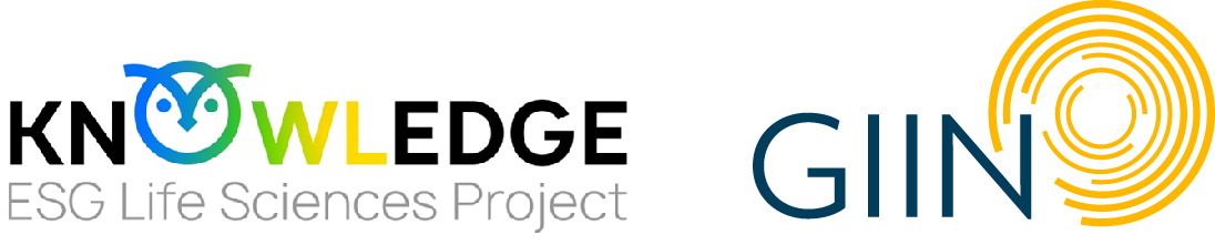 knowledge project and GIIN logos