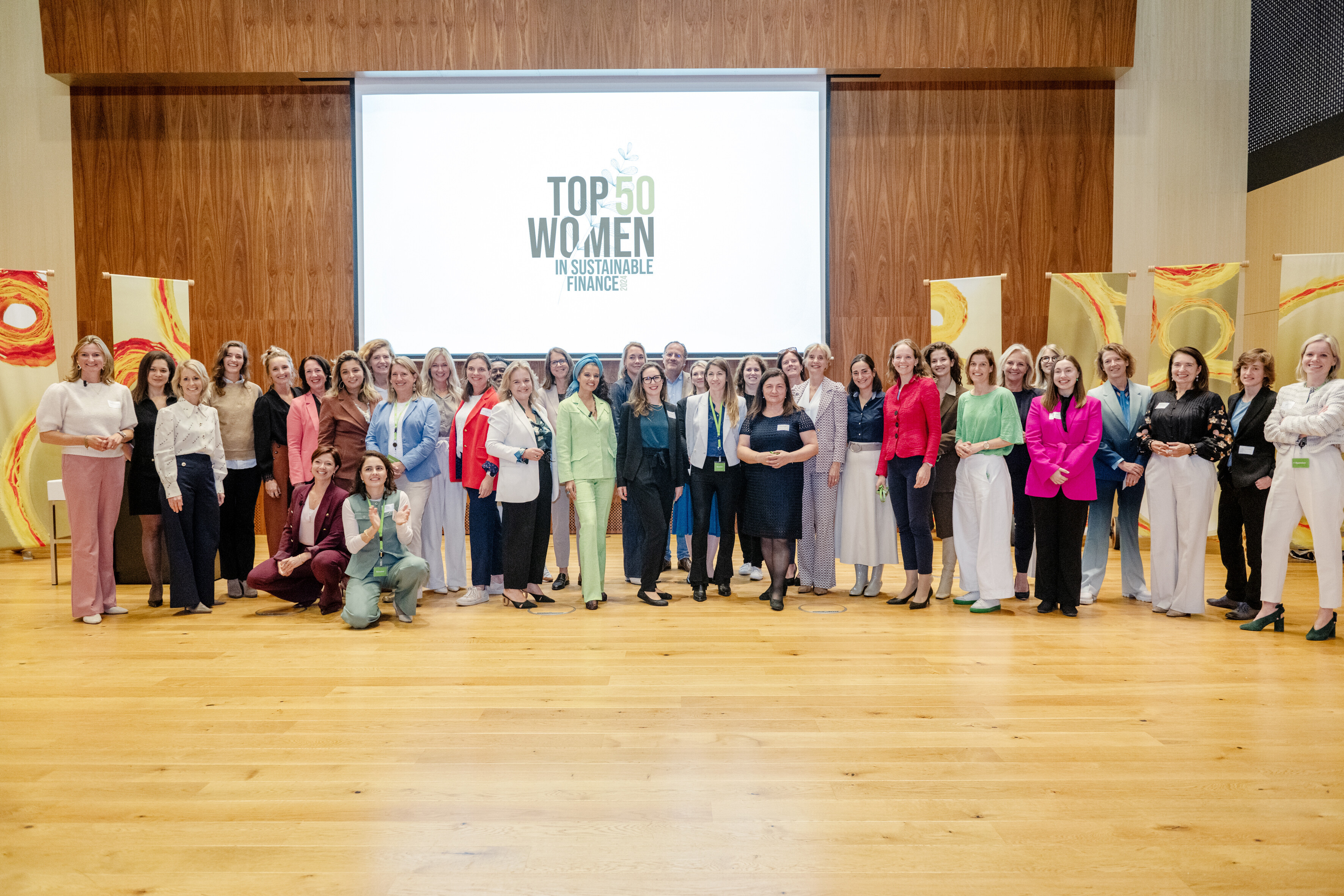 Top 50 Women in sustainable finance group Image