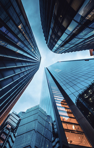 Image of skyscraping buildings