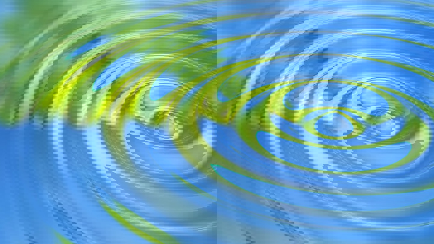 Ripples in water
