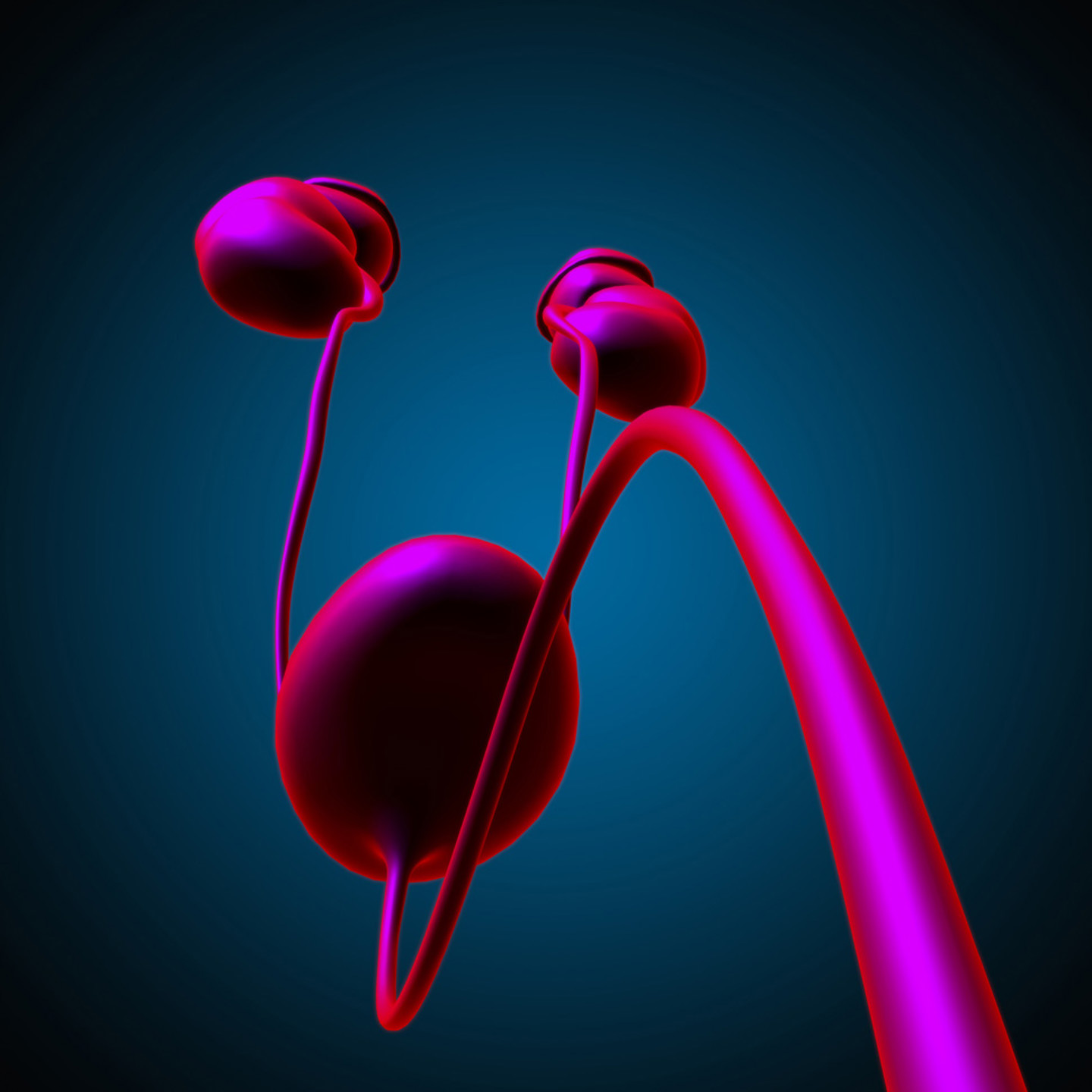 Pink abstract graphic